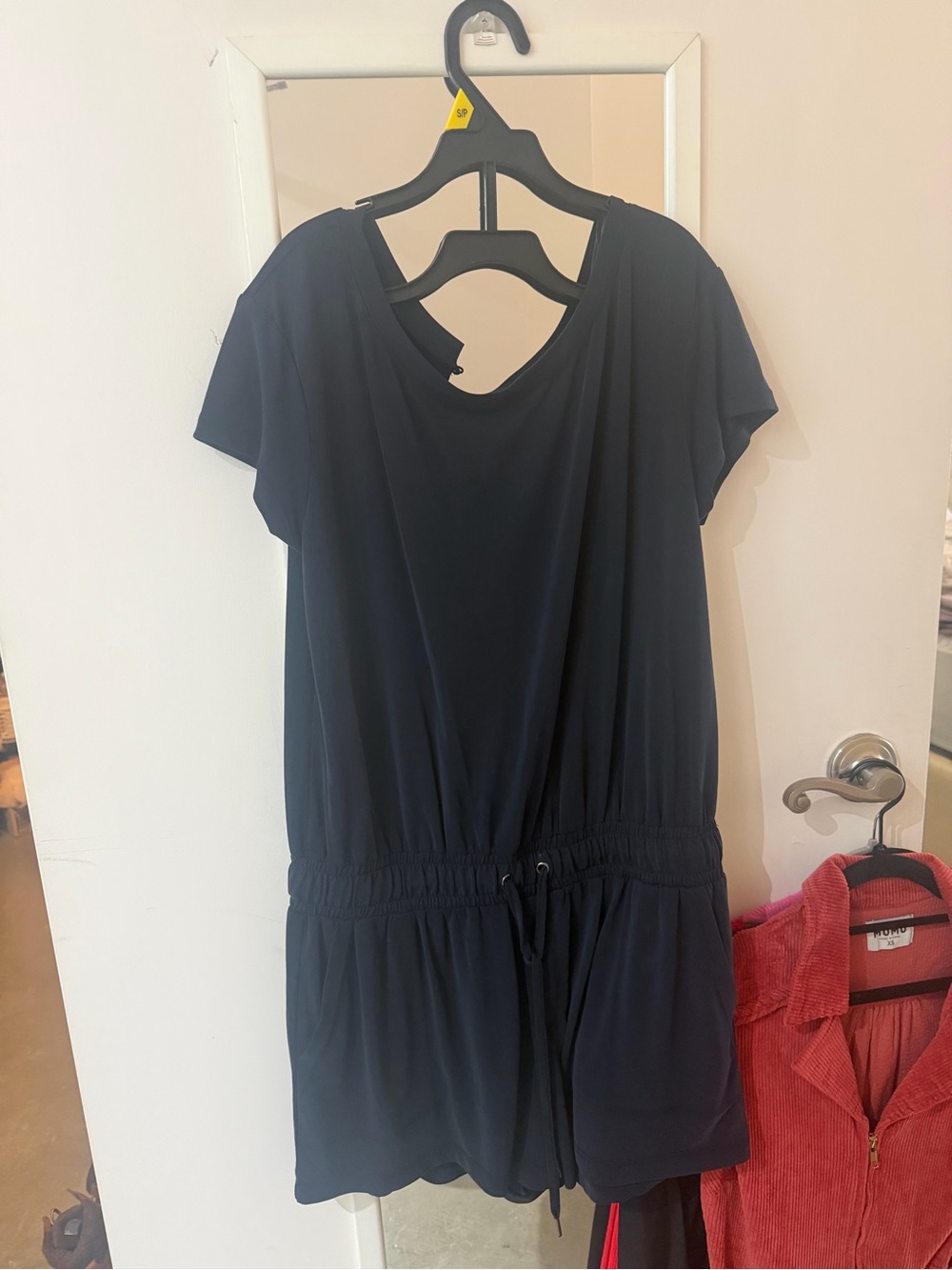 Splendid Navy Short Sleeve Casual Top